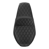 C.C. RIDER Touring Seat One Piece 2 Up Seat Driver Passenger Seat Lattice Stitching For Street Glide Road Glide, 2023-2025