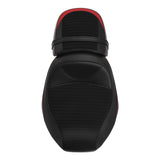 C.C. RIDER Touring Seat Two Piece 2 Up Seat Driver Solo Seat Passenger Seat Alcantara Leather Red Stitching For CVO Street Glide CVO Road Glide, 2023-2024