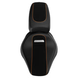 C.C.RIDER Softail Seat Two Piece 2 Up Seat Alcantara Leather For Harley Softail Breakout FXBR FXBRS, 2018-2025