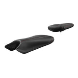 C.C. RIDER YZF R6 YZF R6S Front And Rear Seat Black and Red Carbon Fiber Stitching For YAMAHA YZFR6 2003-2005 YZFR6S 2006-2009
