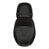 C.C. RIDER Touring Seat Two Piece 2 Up Seat Driver Solo Seat Passenger Seat Alcantara Leather For CVO Street Glide CVO Road Glide, 2023-2025