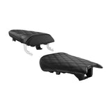 C.C. RIDER CBR600FS CBR600FR CBR600F4i One Piece Seat Black Lattice For Honda, 2001-2003