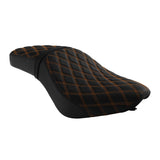 C.C. RIDER Honda Rebel 300 Rebel 500 CMX300 CMX500 Front And Rear Seat Lattice Stitiching, 2017-2024