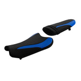 C.C. RIDER GSX-R1000 Front And Rear Seat Fit For SUZUKI GSXR1000  Black Blue pattern, 2005, 2006