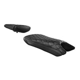 C.C. RIDER YZF R6 YZF R6S Front And Rear Seat Black Diamond For YAMAHA YZFR6 2003-2005 YZFR6S 2006-2009