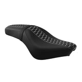 C.C. RIDER Honda Rebel 300 Rebel 500 CMX300 CMX500 Front And Rear Seat Honeycomb Stitiching, 2017-2024