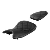 C.C. RIDER BMW S1000RR Seat Rider Passenger Seat Pillion Cushion Black Lattice For BMW S1000RR, 2019-2025