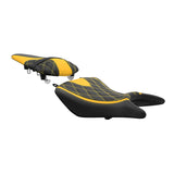 C.C. RIDER YZF R3 YZF R25 MT03 MT25 Front And Rear Seat For YAMAHA Lattice Sitiching Color Trimming, 2015-2023