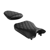 C.C. RIDER GSX-R750 GSX-R600 Front And Rear Seat For SUZUKI GSXR750 GSXR600 Black Diamond, 2011-2024