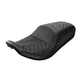 C.C. RIDER Touring Seat One Piece 2 Up Seat Driver Passenger Seat Honeycomb For Street Glide Road Glide, 2023-2025