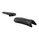 C.C. RIDER YZF R1 Front And Rear Seat For YAMAHA YZFR1 Black Lattice Stitching, 2000-2001