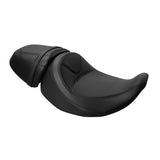 C.C. RIDER Touring Seat Two Piece 2 Up Seat Driver Solo Seat Passenger Seat Black For CVO Street Glide CVO Road Glide, 2023-2025