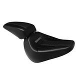 C.C.RIDER Softail Seat Two Piece 2 Up Seat Black Microfiber Leather For Harley Softail Breakout FXBR FXBRS, 2018-2024