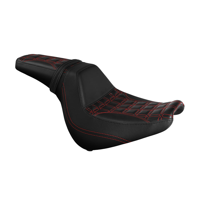 3D Honeycomb Motorcycle Gel Seat Cushion - Petal Shape Design For Cool, Comfortable Long Rides (Black)