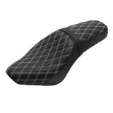 C.C. RIDER Honda Rebel 300 Rebel 500 CMX300 CMX500 Front And Rear Seat Lattice Stitiching, 2017-2024