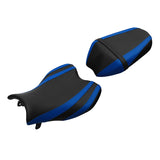 C.C. RIDER  Front And Rear Seat With Black Blue Design For SUZUKI GSXR1000, 2009-2016