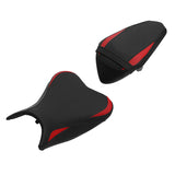C.C. RIDER Ninja 400 Z400 Front And Rear Red Side Pattern Seat Fit For Kawasaki , 2018-2024