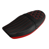 C.C.RIDER Kawasaki Z900RS ERGO Seat Genuine Z900RS Cafe 2 up Seat Black Red Fire Pattern, Kawasaki Z900RS 2018-2025