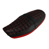 C.C.RIDER Kawasaki Z900RS ERGO Seat Genuine Z900RS Cafe 2 up Seat Black Red Lattice Stitch Fits Kawasaki Z900RS 2018-2025