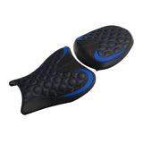 C.C. RIDER GSX1300R Front And Rear Seat Fit For SUZUKI Hayabusa GSX1300R Black Blue Circle Stitch, 2008-2020