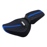 C.C.RIDER Softail Seat Two Piece 2 Up Seat Lattice Stitching For Harley Softail Breakout FXBR FXBRS, 2018-2025