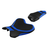 C.C. RIDER YZF R1 Front And Rear Seat For YAMAHA YZFR1 Black Blue, 2015-2024