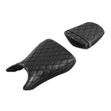 C.C. RIDER YZF R6 YZF R6S Front And Rear Seat Black Diamond For YAMAHA YZFR6 2003-2005 YZFR6S 2006-2009