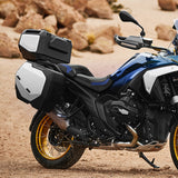 C.C. RIDER BMW R1300GS Seat Rider Passenger Seat Pillion Cushion Blue Gray Black For BMW R1300GS, 2023-2025