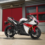 C.C. RIDER YZF R1 Front And Rear Seat For YAMAHA YZFR1 Black Diamond Stitching, 2009-2014