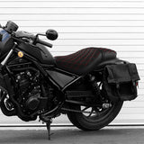 C.C. RIDER Honda Rebel 300 Rebel 500 CMX300 CMX500 Front And Rear Seat Lattice Stitiching, 2017-2024