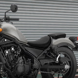 C.C. RIDER CM300 CM500 Front And Rear Seat Fit For Honda Rebel 500 Rabel 300 CMX300 CMX500 Black, 2017-2022