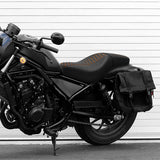 C.C. RIDER Honda Rebel 300 Rebel 500 CMX300 CMX500 Front And Rear Seat Honeycomb Stitiching, 2017-2024