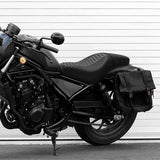 C.C. RIDER Honda Rebel 300 Rebel 500 CMX300 CMX500 Front And Rear Seat Honeycomb Stitiching, 2017-2024
