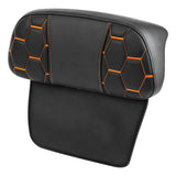 C.C. RIDER Touring Seat 2 Up Seat Driver Passenger Seat Homeycomb For Harley CVO Road Glide Electra Glide Street Glide Road King, 2009-2023