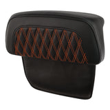 C.C. RIDER Razor Chopped Pack Trunk Backrest Passenger Backrest Pad For Harley Touring CVO Road Glide Street Glide Road King, 2014-2025