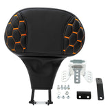 Gel Seat C.C. RIDER Touring Seat 2 up Seat Driver Passenger Seat For Harley Touring Street Glide Road Glide Electra Glide Honeycomb Stitiching, 2008-2023