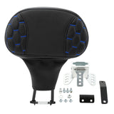 Gel Seat C.C. RIDER Touring Seat 2 up Seat Driver Passenger Seat For Harley Touring Street Glide Road Glide Electra Glide Honeycomb Stitiching, 2008-2024