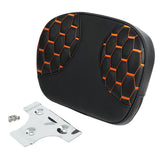 C.C. RIDER Touring Seat Two Piece 2 Up Seat Low Profile Driver Passenger Seat Honeycomb Design For Road Glide Street Glide Road King, 2009-2023