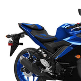 C.C. RIDER YZF R3 Front And Rear Seat For YAMAHA YZFR3 Lattice Sitiching Color Trimming, 2015-2023