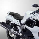 C.C. RIDER GSX1300R Front And Rear Seat Fit For SUZUKI Hayabusa GSX1300R Black Diamond Stitching, 2008-2020