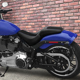 C.C.RIDER Softail Seat Two Piece 2 Up Seat Alcantara Leather For Harley Softail Breakout FXBR FXBRS, 2018-2025