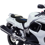 C.C. RIDER GSX1300R Front And Rear Seat Fit For SUZUKI Hayabusa GSX1300R White Knight Sword Lattice Stitch, 2008-2020