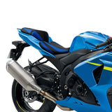 C.C. RIDER  Front And Rear Seat With Black Blue Design For SUZUKI GSXR1000, 2009-2016