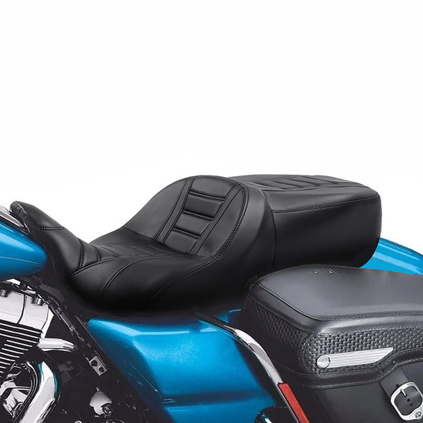 Heated Seat C.C. RIDER Touring Driver Passenger Seat For Harley CVO Ro ...