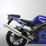 C.C. RIDER YZF R6 YZF R6S Front And Rear Seat Black Diamond For YAMAHA YZFR6 2003-2005 YZFR6S 2006-2009