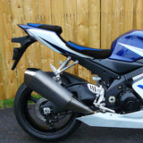 C.C. RIDER GSX-R1000 Front And Rear Seat Fit For SUZUKI GSXR1000  Black Blue pattern, 2005, 2006