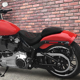 C.C.RIDER Softail Seat Two Piece 2 Up Seat Lattice Stitching For Harley Softail Breakout FXBR FXBRS, 2018-2025