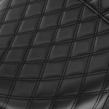C.C. RIDER Touring Seat One Piece 2 Up Seat Driver Passenger Seat Lattice Stitching For Street Glide Road Glide, 2023-2025