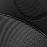 C.C. RIDER Touring Seat Two Piece 2 Up Seat Driver Solo Seat Passenger Seat Black For CVO Street Glide CVO Road Glide, 2023-2025