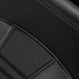 C.C. RIDER Touring Seat One Piece 2 Up Seat Driver Passenger Seat Black Trimming For Street Glide Road Glide, 2023-2024